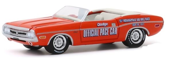 GREEN30144 - DODGE Challenger 1971 55th Indianapolis sous Blister - 1