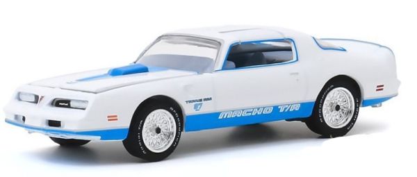 GREEN30150 - PONTIAC Firebird Macho Trans AM 1978 Blanc et bleu - 1