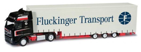 HER301862 - VOLVO FH03 GL/XL  avec remorque bâchée  FLUCKINGER - 1