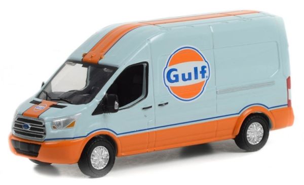 GREEN30260 - FORD Transit LWB Toit surélevé 2019 GULF sous blister - 1