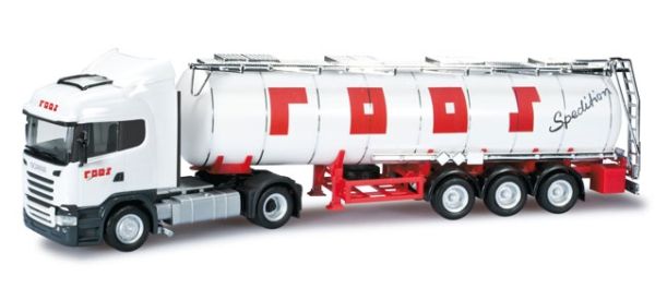 HER302661 - SCANIA R13 Highline avec remorque citerne 3 essieux ROOS - 1