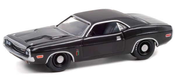 GREEN30297 - DODGE Challenger R/T 426 HEMI 1970 The Black Ghost sous Blister - 1
