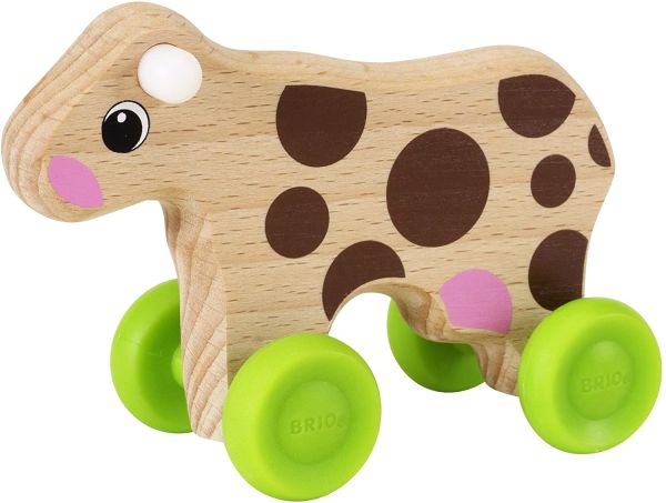 BRIO30309 - Mini vache à pousser - 1