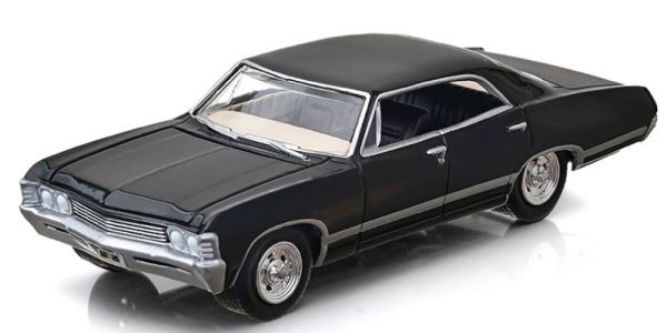 GREEN30333 - CHEVROLET Impala Sport Sedan 1967 Noire - 1