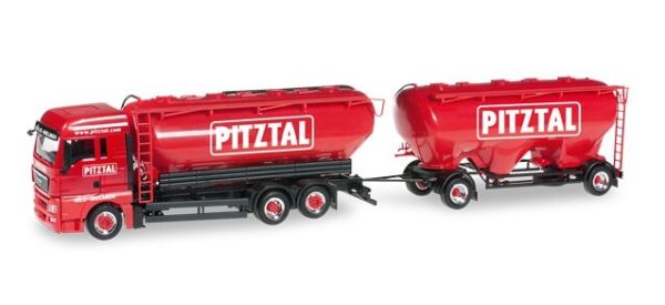 HER303699 - MAN TGX XLX Porteur 6x2 avec remorque citerne 2 Essieux PITZTAL - 1