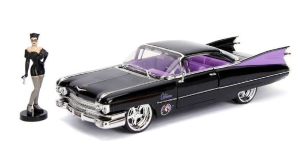 JAD30458 - CADILLAC Deville Coupé 1959 avec figurine Cat Woman - 1