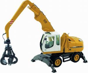 NZG497 - Pelle de Manutention sur pneus LIEBHERR A316 - 1