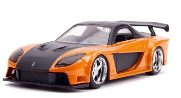 JAD30736 - MAZDA RX-7 Free Rolling M FAST & FURIOUS Orange - 1