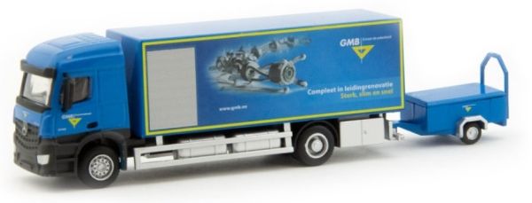 IMC31-0163 - Porteur MERCEDES-BENZ Arocs avec petite remorque GMB - 1