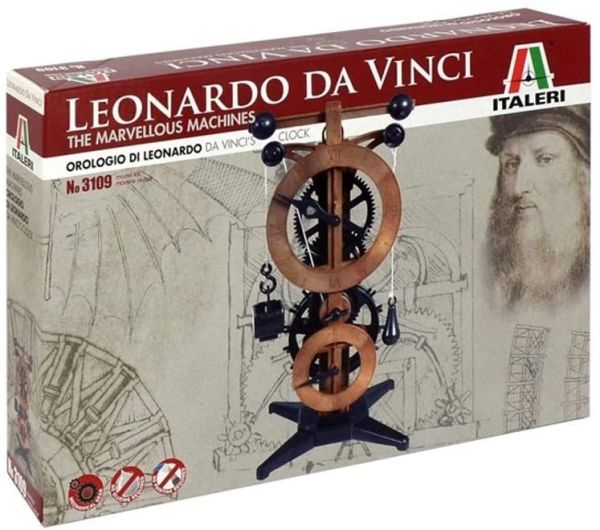 ITA3109 - L'Horloge de Vinci à assembler et à peindre - 1