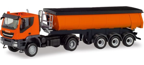 HER311373 - IVECO 4x2 avec benne bâchée 3 ESSIEUX - 1