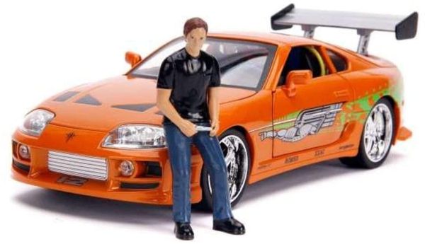 JAD31139 - TOYOTA Supra 1995 FAST AND FURIOUS avec figurine et lumières - 1