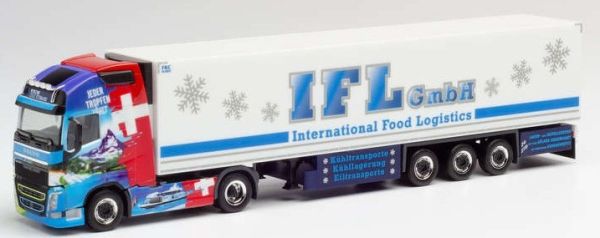 HER311540 - VOLVO FH Globettroter XL 4x2 avec remorque frigo 3 Essieux IFL - 1