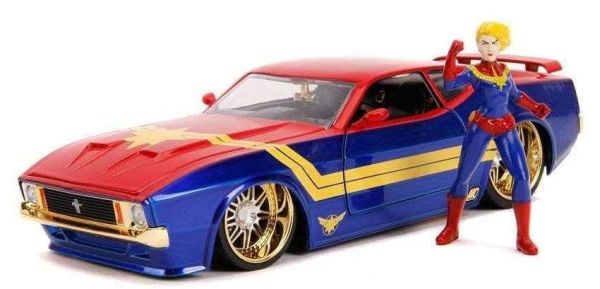 JAD31193 - FORD Mustang Mach 1 1973 avec Captain Marvel - 1