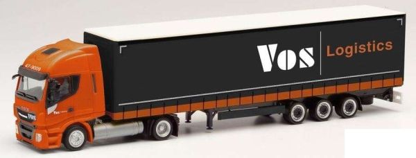 HER312110 - IVECO Stralis NP 4x2 with curtainsider trailer 3 Axles VOS Logistics - 1