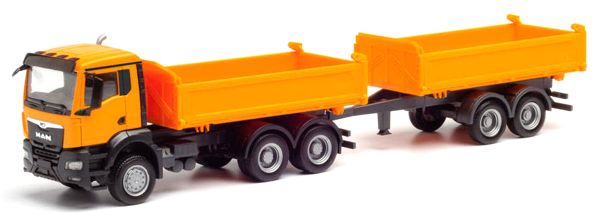 HER312370 - MAN TGX 6x4 benne avec benne 2 Essieux - 1