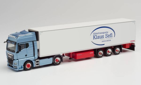 HER312677 - MAN TGX 4x2 avec remorque frigo 3 essieux KLAUS SELF - 1