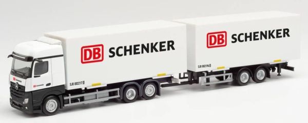 HER312967 - MERCEDES Actros B. porteur 6x2 avec remoruqe 2 Essieux SCHENKER - 1