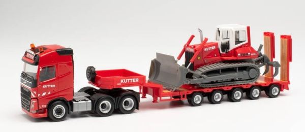 HER312981 - VOLVO FH Gl. 6X4 avec porte engins et Bull LIEBHERR PR724 KUTTER - 1