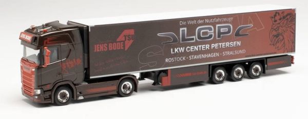 HER313056 - SCANIA CS 20 HD 4x2 avec remorque frigo 3 essieux TSU BODE - 1