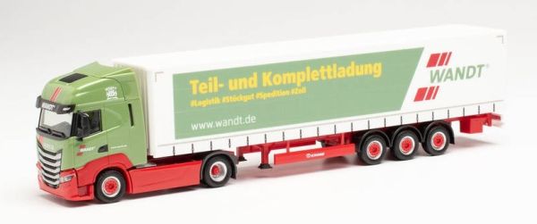 HER313438 - IVECO S-Way 4x2 avec remorque 3 Essieux WANDT - 1