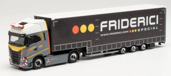 HER313629 - IVECO S-Way 4x2 avec remorque surbaissé 3 Essieux FRIDERICI - 1