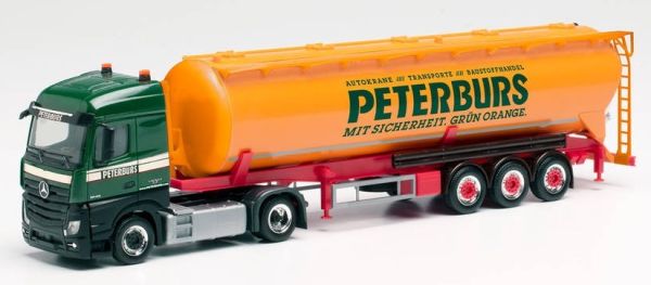 HER313810 - MERCEDES Actros S. 4x2 avec citerne silo 3 essieux PETERBURS - 1