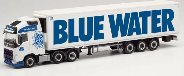 HER313971 - VOLVO FH Gl. XL 2020 6x2 avec remorque frigo 3 Essieux BLUE WATER - 1