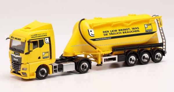 HER314534 - MAN TGX GM 4x2 avec citerne silo 3 essieux MELMER - 1