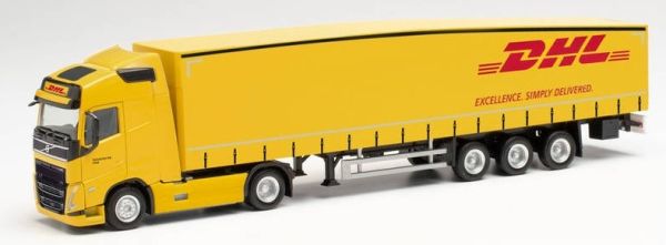 HER314626 - VOLVO FH Gl. 4X2 avec remorque Schmitz Ecoflex 3 Essieux DHL - 1