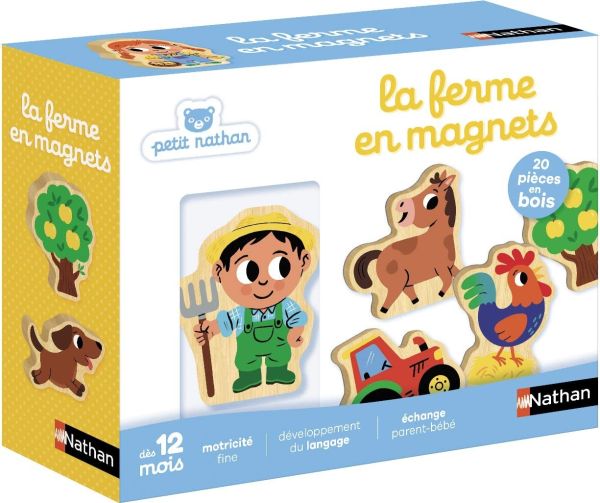 NAT31541 - La ferme en magnets bois - 1