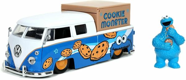 JAD31751 - VOLKSWAGEN Bus 1962 avec figurine Monster Cookie - 1