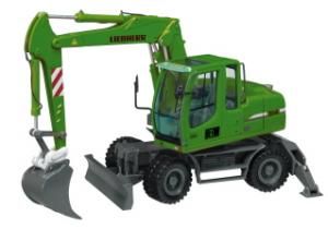 NZG675/02 - Pelle sur pneus LIEBHERR A314 HEIM - 1