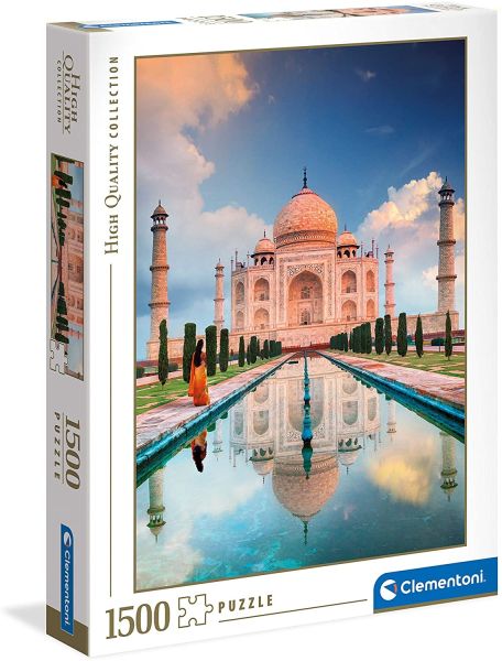 CLE31818 - Puzzle 1500 Pièces Taj Mahal - 1