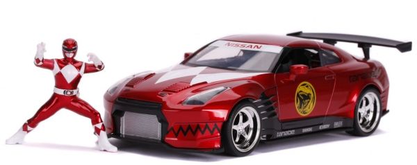 JAD31908 - NISSAN GTR R35 POWER RANGER avec figurine - 1