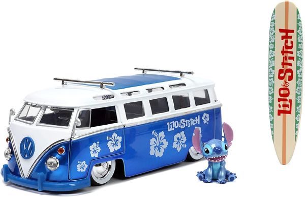 JAD31992 - VOLKSWAGEN Bus 1962Disney Lilo & Stich avec figurine - 1