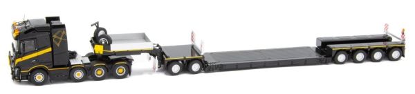 IMC32-0038 - VOLVO FH04 Globetrotter 8x4 avec porte engins surbaissé 2+4 Essieux WONICO - 1