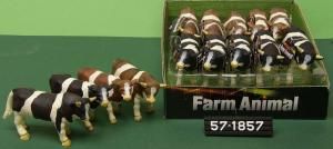 FGK571857 - Boite de 10 Vaches HOLSTEIN & NORMANDE Ech:1/16 - 1