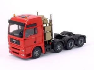 LIT1291 - MAN TGA XXL 8x4 Rouge - 1