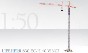 CON2050/01 - Grue LIEBHERR 630 EC-H 40 - Modèle limité VINCI FRANCE - 1