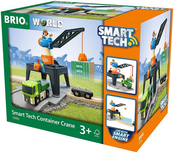 BRIO33962 - Grue de chargement de containers Smart Tech - 1