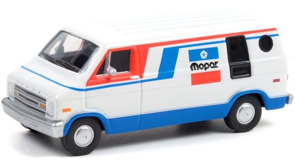 GREEN35200C - DODGE B100 1976 MOPAR BLUE COLLAR COLLECTION sous blister - 1