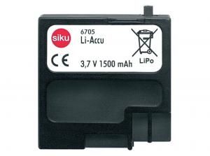 SIK6705 - Batterie Rechargeable pour Camions RC - 3.7V 1500 mAh - 1