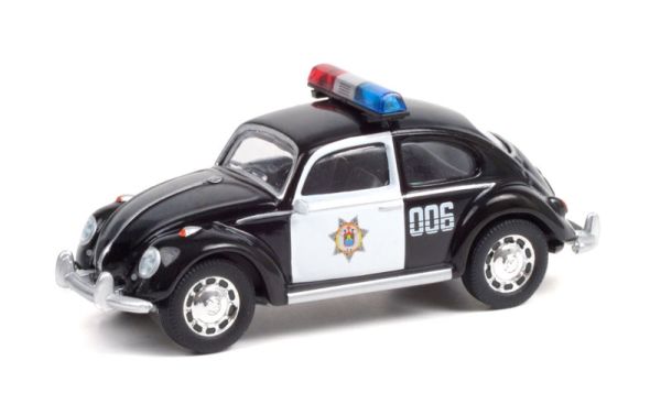 GREEN36030-E - VOLKSWAGEN Beetle Classique Police sous blister - 1