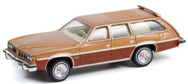 GREEN36040-E - PONTIAC grand LeMans safari 1976 ESTATE WAGONS sous blister - 1
