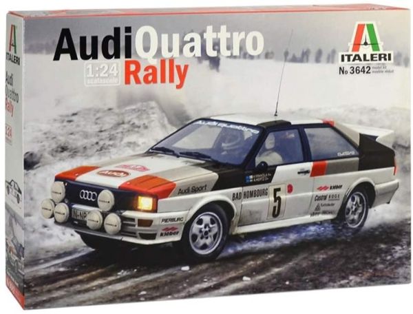 ITA3642 - AUDI Quattro Rally à assembler et à peindre - 1