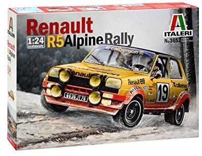ITA3652 - RENAULT 5 Alpine Rally à assembler et à peindre - 1