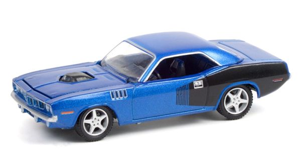 GREEN37230-C - PLYMOUTH Barracuda Barrett Jackson sous blister - 1
