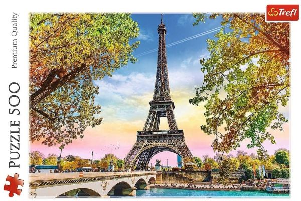 TRF37330 - Puzzle 500 Pièces Paris Romantique - 1