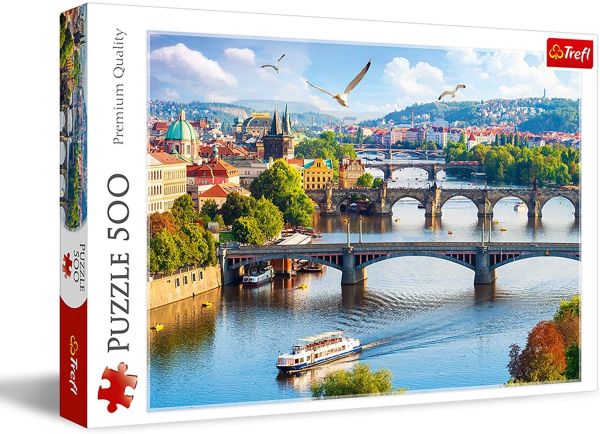TRF37382 - Puzzle 500 Pièces Prague République Tchèque - 1